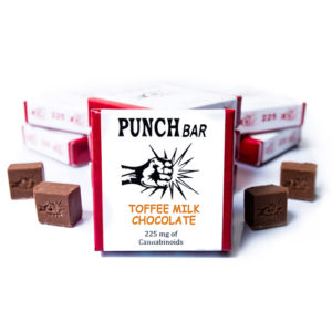 High Chew THC Edibles,LAK Extracts Punch Bar Chocolate